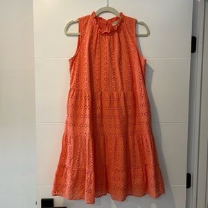 Ann Taylor Loft Eyelet Dress size S